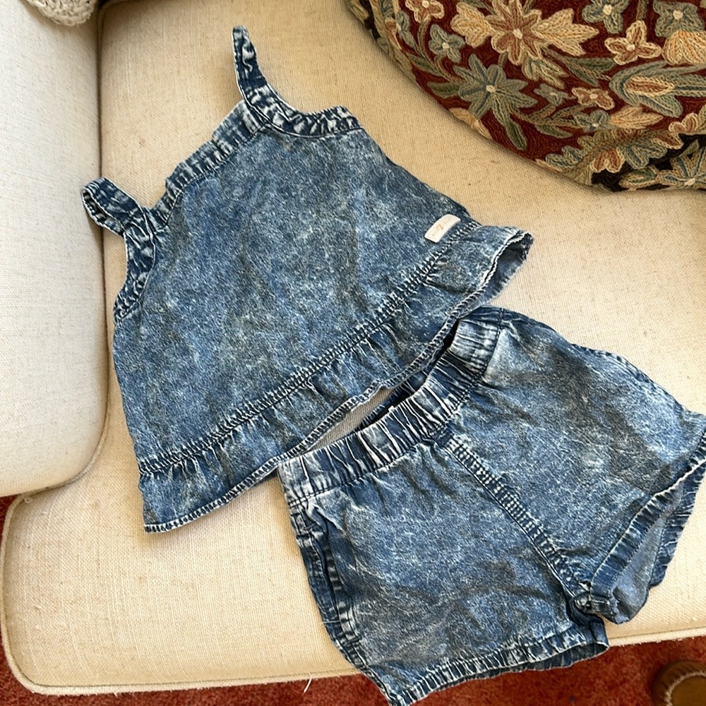 Acid wash matching set
